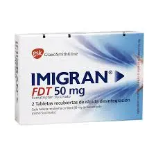 Imigran FDT Tabletas Recuebiertas de Rapida Desintegración 50Mg Caja X 2