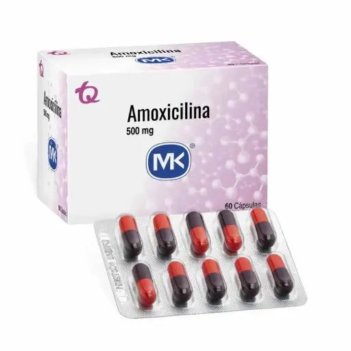 AMOXICILINA 500 mg X 30 CAPSULAS