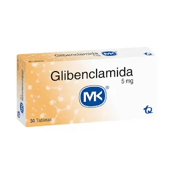 Glibenclamida Mk 5Mg Caja X 30 Tabletas