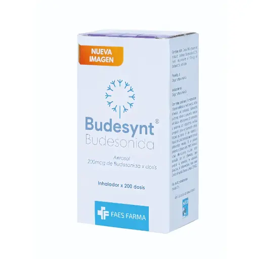 Budesynt Budesonida 200 Mcg Inhalador X 200 Dosis