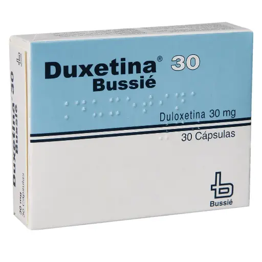 Duxetina 30Mg Caja X 30 Cápsulas