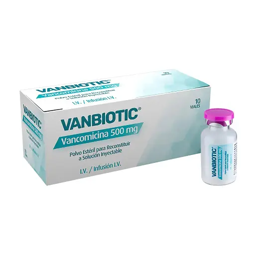 VANBIOTIC Vancomicina 500mg Ampolla