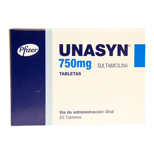 Unasyn Tabletas 750Mg Caja X 20