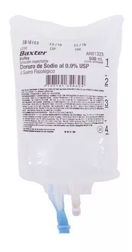 SUERO FISIOLOGICO BAXTER X 500 ML AL 0.9