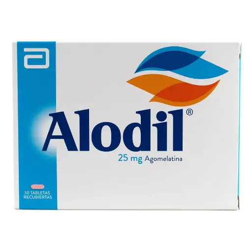 AGOMELATINA (ALODIL) 25 MG 30 TAB ABBOTT