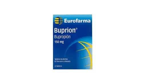 BUPROPION (BUPRION) 150 MG 30 TAB EUROFARMA