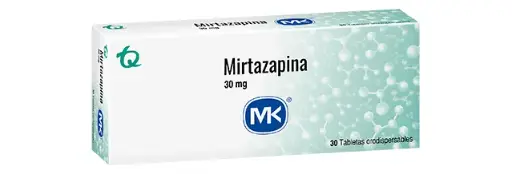 MIRTAZAPINA 30 MG 30 TAB MK