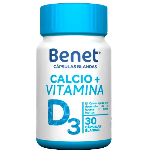 BENET CALCIO X 30 CAPSULAS