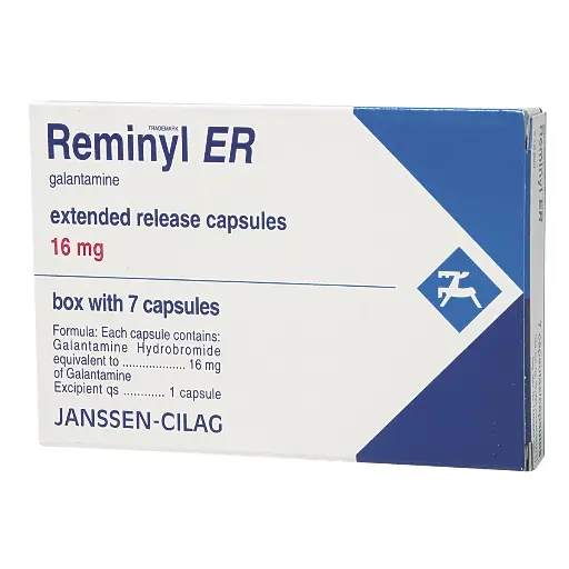 GALANTAMINA (REMYNIL) 16 MG 7 CAP JANSSEN