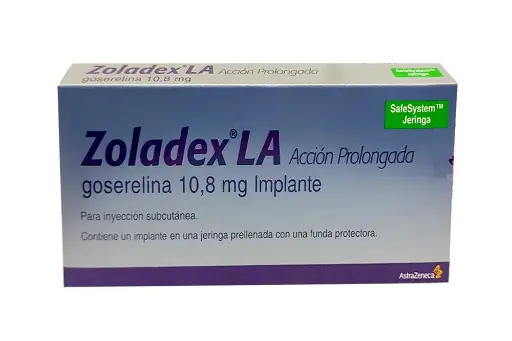 Zoladex LA Acción Prolongada 10.8Mg Para Inyección Subcutánea Jeringa Prellenada