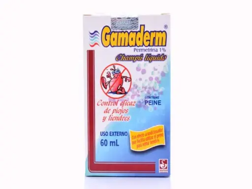 GAMADERM CHAMPÚ LIQUIDO SOBRE POR 60 ML