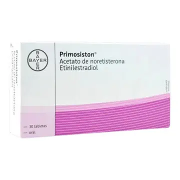 Acetato De Noretisterona + Etinilestradiol 10g/2mg Primosiston Caja X 30tabletas