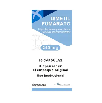 DIMETILFUMARATO 240 MG 60 CAP NEXT PHARMA
