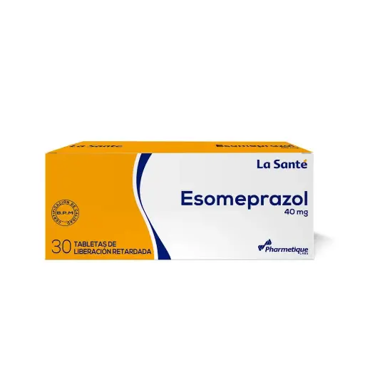 Esomeprazol 40 Mg La Santé 30 Tabletas De Liberación Retardada