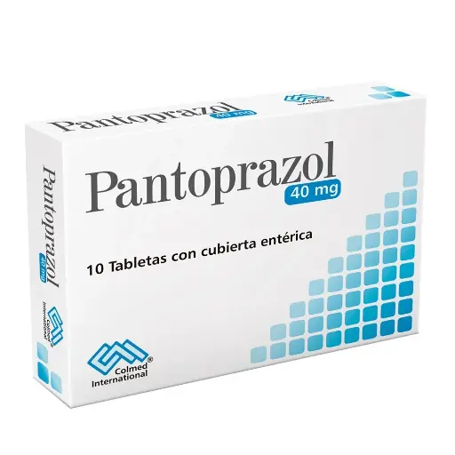 Pantoprazol 40 Mg Caja Con 10 Tabletas De Liberación Retardada