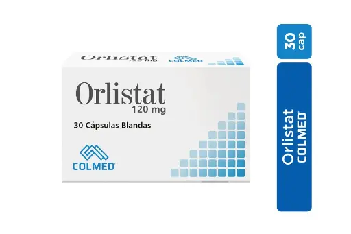 Orlistat 120Mg Capsula Blanda Caja X 30