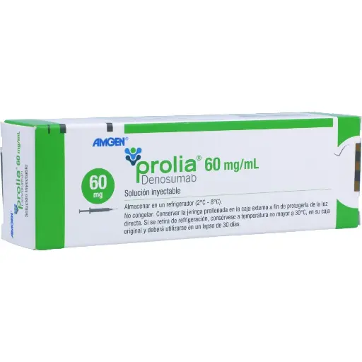 PROLIA SOLUCION INYECTABLE 60 MG / ML 1 ML AMGEN