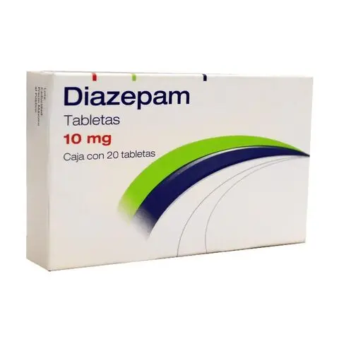 DIAZEPAM TABLETA 10 MG CAJA X20