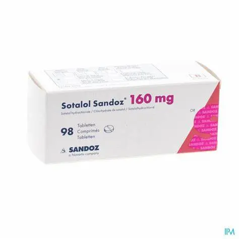 SOTALOL 160 MG 98 COMPRIMIDOS SANDOZ