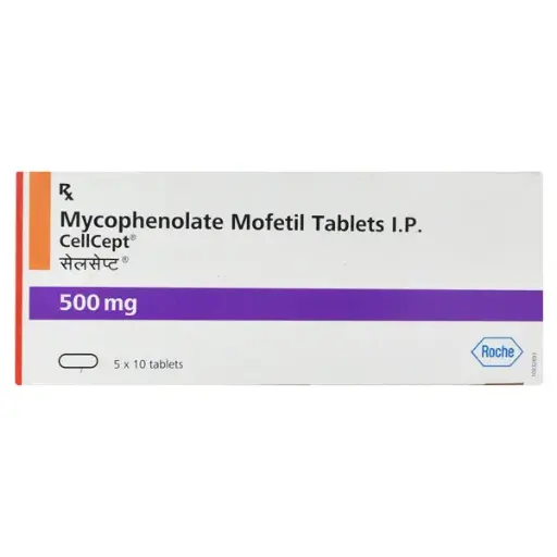 CELLCEPT 500 MG 10 TAB ROCHE