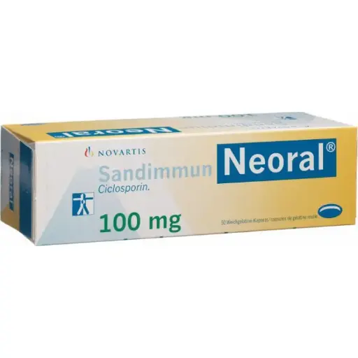 SANDIUMMUN NEORAL 100 MG 50 CAP NOVARTIS