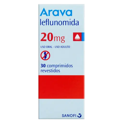 ARAVA 20 MG 30 TAB SANOFI