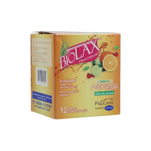 BIOLAX PSYLLIUM SOBRE FIGUCARE