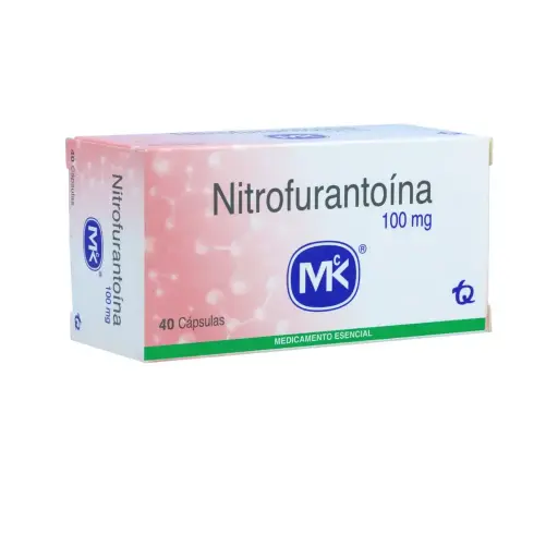 NITROFURANTOINA 100 MG 40 CAP MK