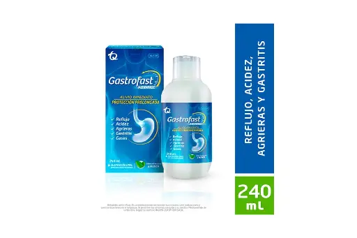 GASTROFAST ADVANCE JARABE FRASCO X 240 ML