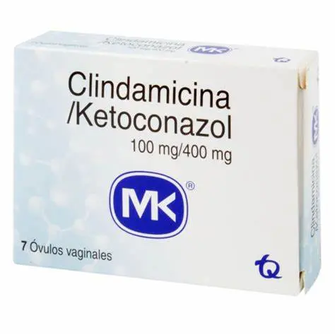 CLINDAMICINA + KETOCONAZOL 100 MG/400 MG 7 OVULOS MK