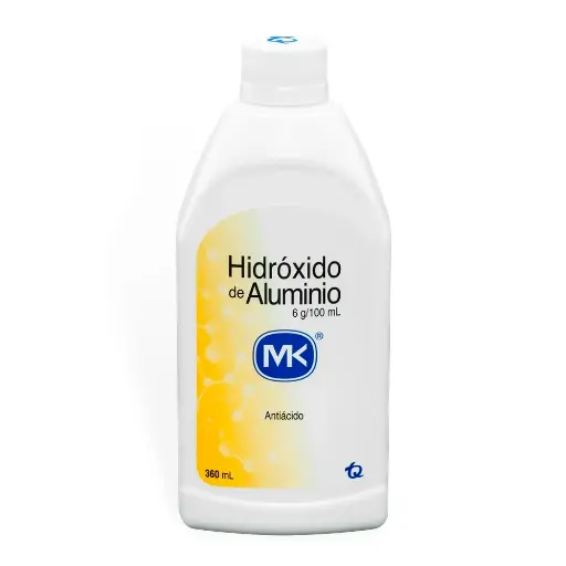 HIDROXIDO DE ALUMINIO 6G/100ML SUSPENCION ORAL FRASCO X 360 ML