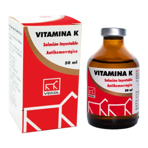 Vitamina K Inyectable x 10 mL Vecol