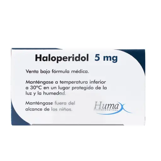 Haloperidol 5Mg/Ml Solucion Inyectable X 5 Amp De Ml