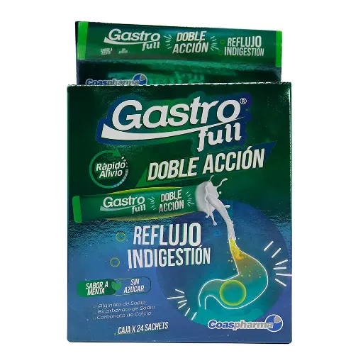 GASTROFULL SUPENCION ORAL CAJA X 24 SACHETS