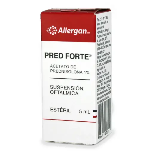 Pred Forte Prednisolona 1 Solución Oftalmica 5 mL Allergan