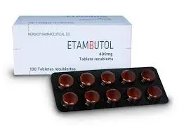 Etambutol 400 mg tabletas caja x 100 (Nordic Pharmaceutical.co)