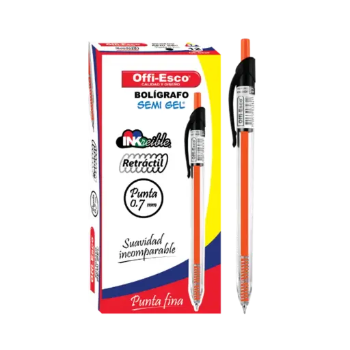 BOLIGRAFO RT SEMI-GEL 052 STDO OFFIESCO