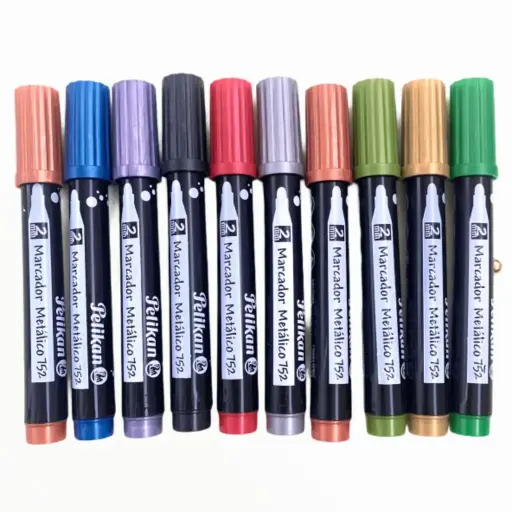 MARCADOR METALICO 752 COLOR STDO PELIKAN