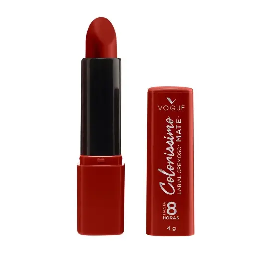 LABIAL VOGUE COLORISSIMO CREMOSO MATE CEREZA TROPICAL