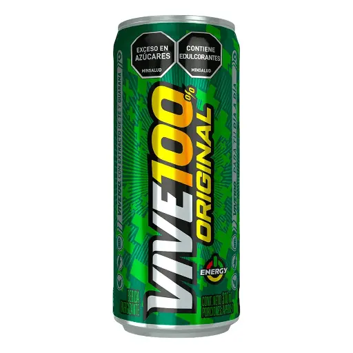 BEBIDA ENERGIZANTE VIVE 100 