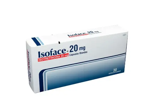 ISOFACE 20 MG CAPSULAS BLANDAS CAJA X 30