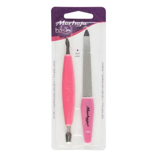 ESPATULA PROFESIONAL LIMAS AFIRA REFERENCIA 75756 ROSADO MERHEJE