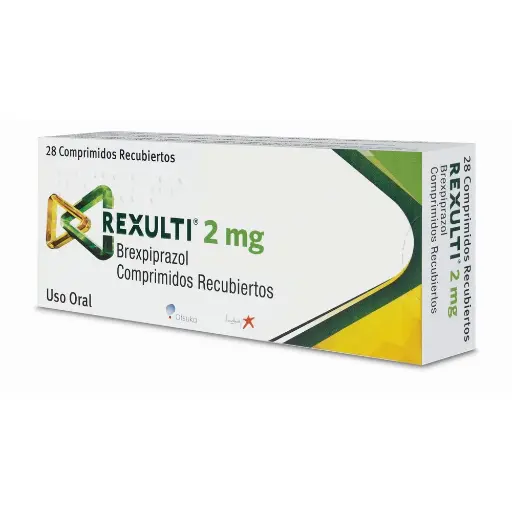 BREXPIPRAZOL (REXULTIL) 2 MG 28 COMPRIMIDOS AEFARMA