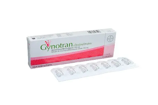 Gynotran 750 / 200 Mg Caja Con 7 Óvulos Vaginales
