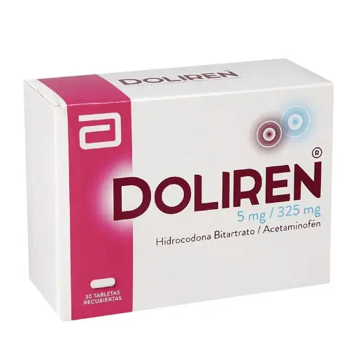 Doliren LAFRANCOL 5mg/325mg x30 tabletas