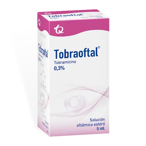 Tobraoftal Tobramicina 0.3% Tecnoquímicas Frasco X 5 Ml